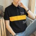 Short-sleeved Mens T-shirt Loose Collar Cotton Golf T-Shirts