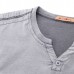 Summer Casual V Neck Comfort Cotton T-shirt Mens Fashion Chest Pocket Tops Tees