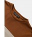 Mens Veins Patchwork Plain Color Crew Neck T-Shirts