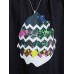 Men 100% Cotton Easter Eggs Graffiti Loose Fit Soft Breathable All Matched Tank