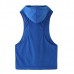 Stylish Mens Hooded Sleeveless Loose Fitness Vest