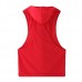 Stylish Mens Hooded Sleeveless Loose Fitness Vest