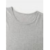 Mens Solid Color Sleeveless Casual Tank Tops