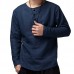 Charmkpr Mens Loose Long Sleeve Cotton Linen Tops Breathable Antibacterial Vintage T-Shirts