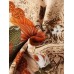 Mens Floral Printed Stand Collar Holiday Casual Short Sleeve Henley Shirts