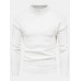 Mens Solid Color Mock Neck Long Sleeve Simple Warm Sweaters