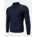 Mens New Fashion Trend Twisted Long-sleeved Casual Sweaters