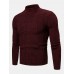 Mens New Fashion Trend Twisted Long-sleeved Casual Sweaters