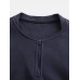 Mens Plus Velvet Crew Neck Sweaters Youth Handsome Warm Thick Bottoming Shirt