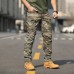 Men's Straight Camouflage Cargo Pants Tactical Cargo Pants Sports Outdoor work wear trousers   full length pants comfortable