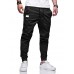 Men's Joggers Stylish Simple Sweatpants Casual Trousers Jogger Pants Solid Color With Elastic Waist Drawstring ArmyGreen Black Khaki Light gray Dark Gray