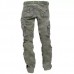 Men's Outdoor Vintage Washed Cotton Washed Multi-pocket Tactical Pants multi-pocket cargo pants straight pants trousers work pants khaki green