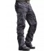 Men's Outdoor Vintage Washed Cotton Washed Multi-pocket Tactical Pants multi-pocket cargo pants straight pants trousers work pants khaki green
