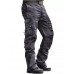 Men's Outdoor Vintage Washed Cotton Washed Multi-pocket Tactical Pants multi-pocket cargo pants straight pants trousers work pants khaki green