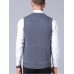 Men's Sweater Vest Jumper Knit Knitted Plaid V Neck Stylish Vintage Style Fall Winter Gray Wine S M L / Sleeveless / Sleeveless