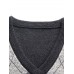Men's Sweater Vest Jumper Knit Knitted Plaid V Neck Stylish Vintage Style Fall Winter Gray Wine S M L / Sleeveless / Sleeveless