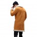 Men's Jacket Outdoor Street Daily Fall Winter Regular Coat Regular Fit Thermal Warm Windproof Breathable Streetwear Sporty Casual Jacket Long Sleeve Solid Color Pocket Black Blue Orange